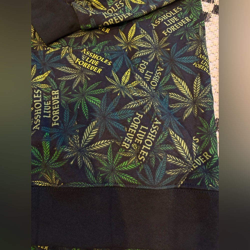 ALF 420 Loud 2 Piece Hoodie & Jogger Sweatsuit Tracksuit Assholes Finegold SML - Picture 2 of 11